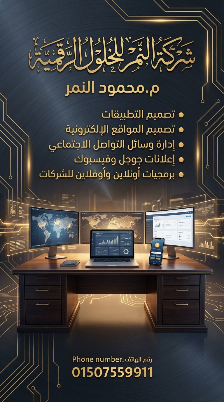 برمجة تطبيقات موبايل احترافية بأسعار مناسبة 01507559911