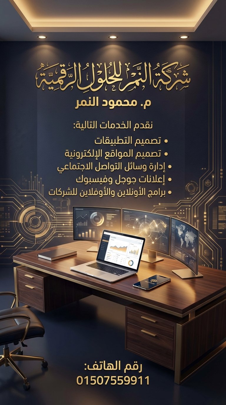 برمجة تطبيقات موبايل احترافية بأسعار مناسبة 01507559911